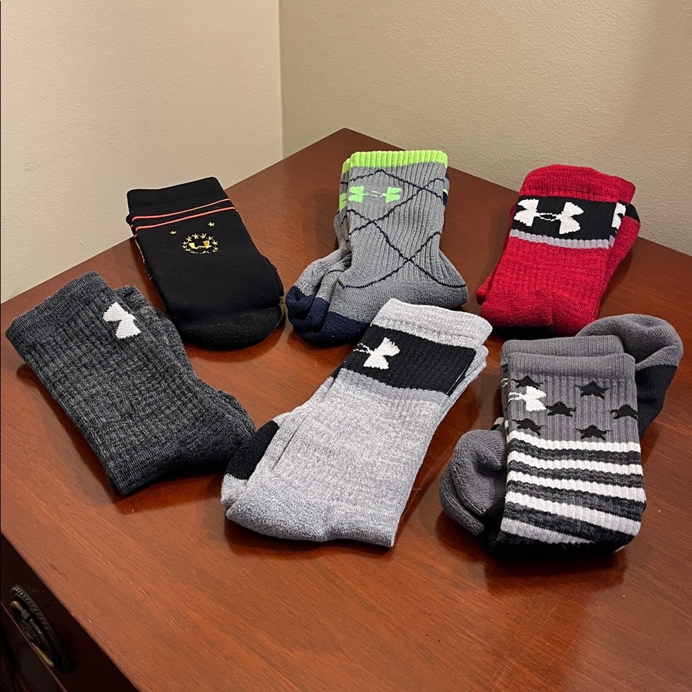 Men's Under Armour socks - bundle of 6 pairs